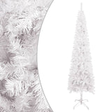 NNEVL Slim Christmas Tree White 120 cm