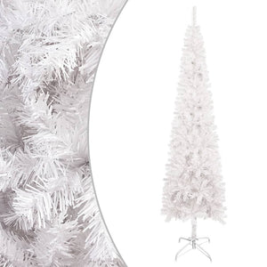 NNEVL Slim Christmas Tree White 150 cm