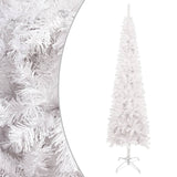 NNEVL Slim Christmas Tree White 150 cm