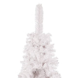 NNEVL Slim Christmas Tree White 150 cm
