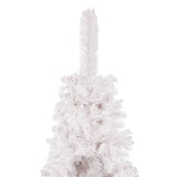 NNEVL Slim Christmas Tree White 180 cm
