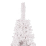 NNEVL Slim Christmas Tree White 210 cm