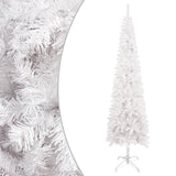 NNEVL Slim Christmas Tree White 240 cm