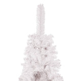 NNEVL Slim Christmas Tree White 240 cm