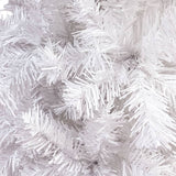 NNEVL Slim Christmas Tree White 240 cm