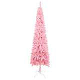 NNEVL Slim Christmas Tree Pink 180 cm