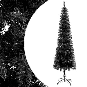 NNEVL Slim Christmas Tree Black 150 cm