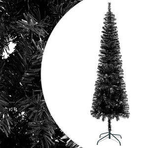 NNEVL Slim Christmas Tree Black 240 cm