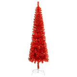 NNEVL Slim Christmas Tree Red 180 cm