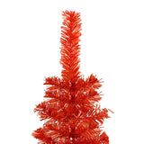 NNEVL Slim Christmas Tree Red 180 cm