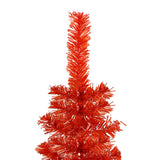 NNEVL Slim Christmas Tree Red 210 cm