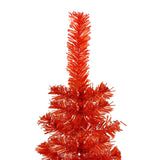 NNEVL Slim Christmas Tree Red 240 cm