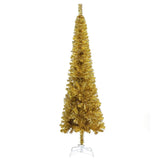 NNEVL Slim Christmas Tree Gold 180 cm