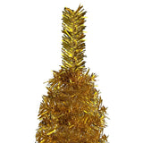 NNEVL Slim Christmas Tree Gold 180 cm