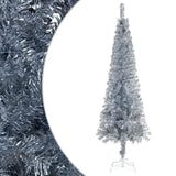 NNEVL Slim Christmas Tree Silver 150 cm