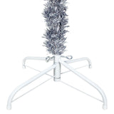 NNEVL Slim Christmas Tree Silver 150 cm