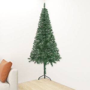 NNEVL Corner Artificial Christmas Tree Green 150 cm PVC