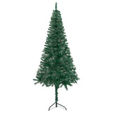 NNEVL Corner Artificial Christmas Tree Green 180 cm PVC