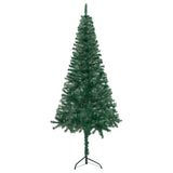 NNEVL Corner Artificial Christmas Tree Green 240 cm PVC