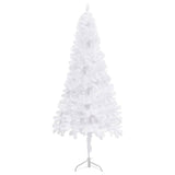 NNEVL Corner Artificial Christmas Tree White 150 cm PVC