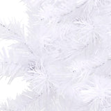 NNEVL Corner Artificial Christmas Tree White 180 cm PVC