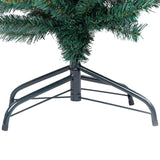 NNEVL Slim Artificial Christmas Tree with Stand Green 120 cm PVC