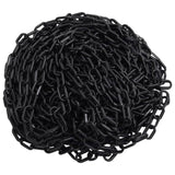 NNEVL Warning Chain Black 30 m Ø8 mm Plastic