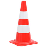 NNEVL Reflective Traffic Cones 20 pcs Red and White 50 cm