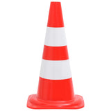 NNEVL Reflective Traffic Cones 20 pcs Red and White 50 cm