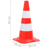 NNEVL Chain Cone Set with 10 m Chain Red and white