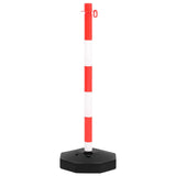 NNEVL Chain Post Set with 10 m Plastic Chain