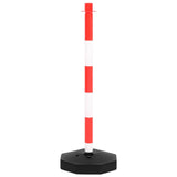 NNEVL Chain Post Set with 10 m Plastic Chain