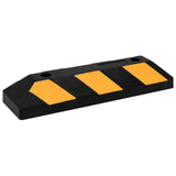 NNEVL Reflective Parking Blocks 2 pcs 56x15x10 cm Rubber