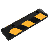 NNEVL Reflective Parking Blocks 2 pcs 56x15x10 cm Rubber