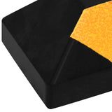NNEVL Reflective Parking Blocks 2 pcs 56x15x10 cm Rubber