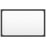 NNEVL Bathroom Furniture Set Grey Chipboard