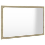 NNEVL Bathroom Furniture Set Sonoma Oak Chipboard
