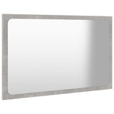 NNEVL Bathroom Furniture Set Concrete Grey Chipboard