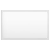 NNEVL Bathroom Furniture Set High Gloss White Chipboard