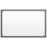 NNEVL Bathroom Furniture Set High Gloss Grey Chipboard