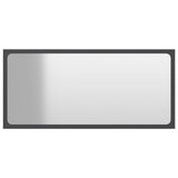 NNEVL Bathroom Furniture Set Grey Chipboard