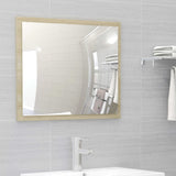 NNEVL Bathroom Furniture Set Sonoma Oak Chipboard