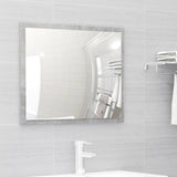 NNEVL Bathroom Furniture Set Concrete Grey Chipboard