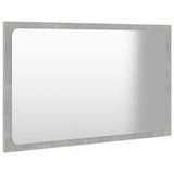 NNEVL Bathroom Furniture Set Concrete Grey Chipboard