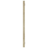 NNEVL Bathroom Furniture Set White and Sonoma Oak Chipboard