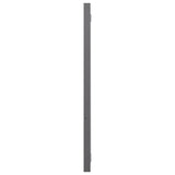NNEVL Bathroom Furniture Set High Gloss Grey Engineered Wood
