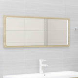 NNEVL Bathroom Furniture Set Sonoma Oak Chipboard
