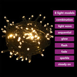 NNEVL 61 Piece Christmas Ball Set with Peak and 150 LEDs Gold&Bronze