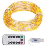 NNEVL LED String with 300 LEDs Warm White 30 m