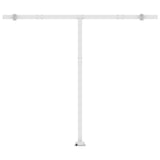NNEVL Freestanding Manual Retractable Awning 300x250 cm Blue/White